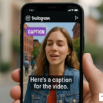 caption sticker instagram