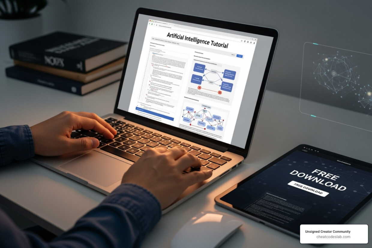 artificial intelligence tutorial pdf free download