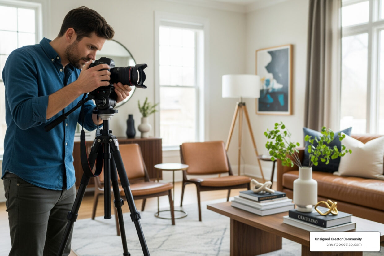 Interior design photography