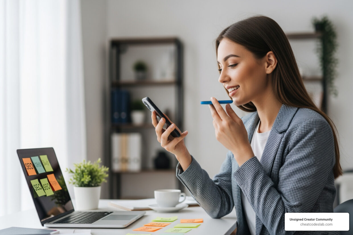 Voice search SEO tips