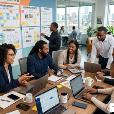 black owned social media agency